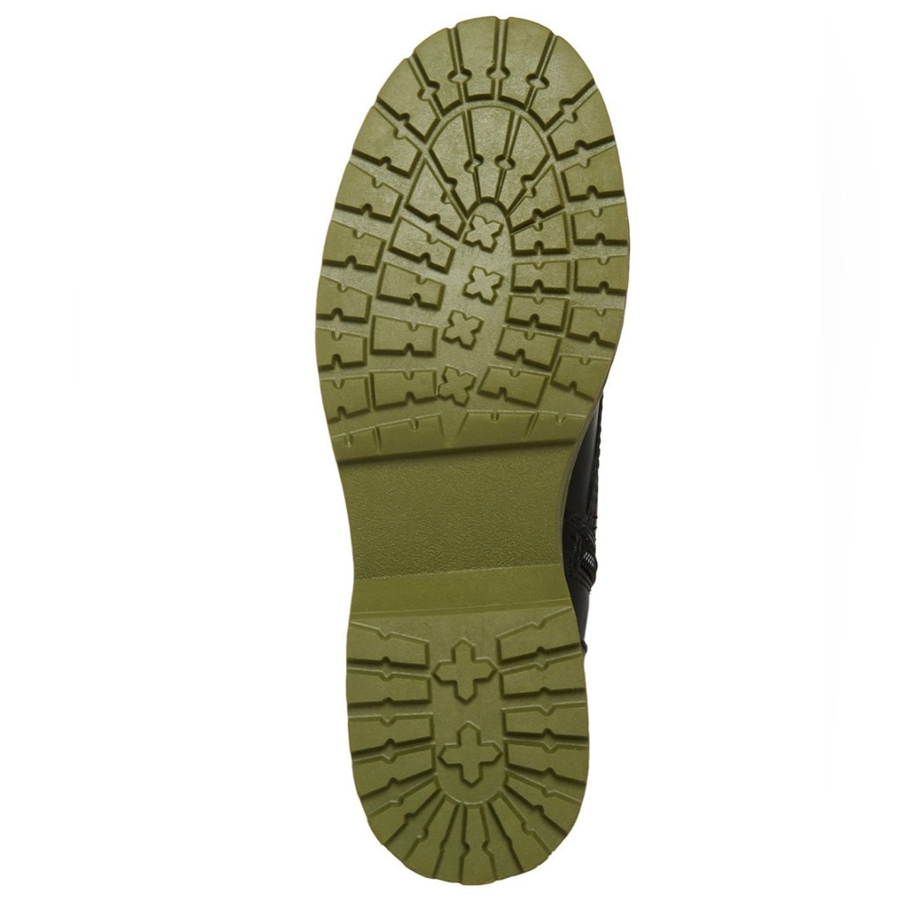 MADDEN GIRL WOMENS CARRA COMBAT BOOT BLACK/OLIVE - Picture 5 of 5